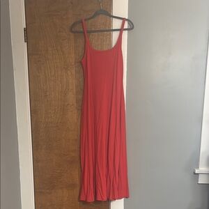 Old Navy Vibrant Red Maxi Dress